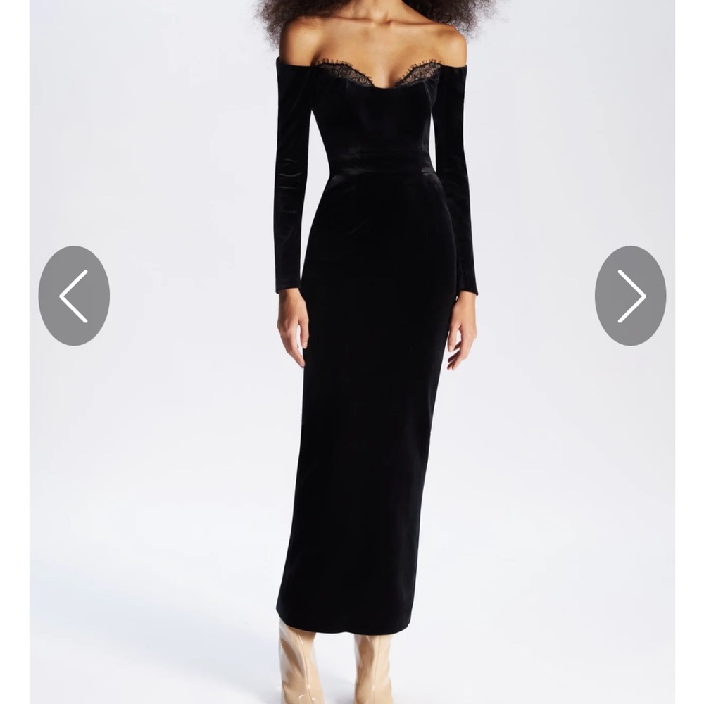 NWT NEW ARRIVALS BY ILKYAZ OZEL Farah Dress Panthere Noire size FR 34